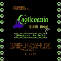 Castlevania - Blood Moon Title Screen